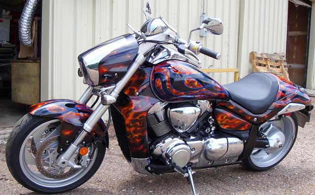 Motorcycle Paint Job